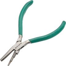 Three 3 Step Flat Round Nose Pliers Wire Forming Bending Looping Crafts Tools - £6.44 GBP