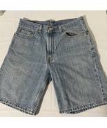 Vintage Y2K Levi’s 550 Denim Shorts Jorts Men&#39;s 33 Blue Relaxed Fit Grea... - $18.04 CAD