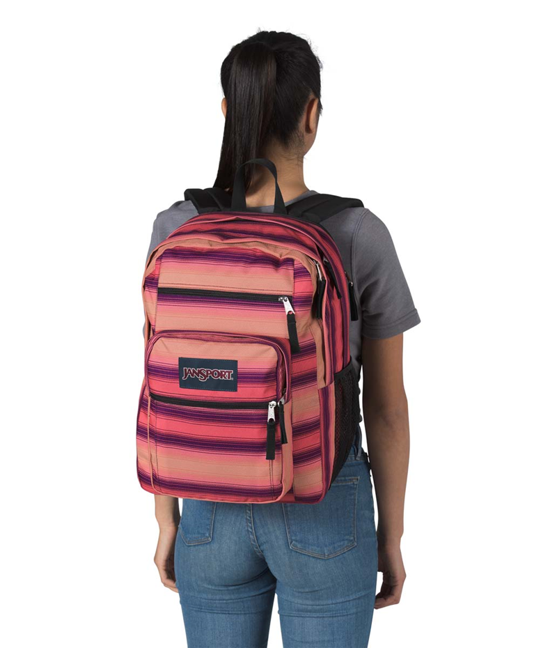 Jansport Big Student Backpack Bags Sunset Stripe