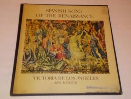 Spanish Song Of The Renaissance Victoria De Los Angeles Ars Musicae Angel LP Box - £70.63 GBP