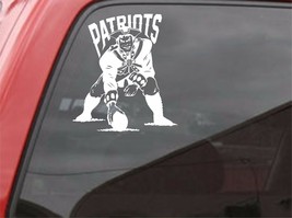 New England Patriots Minuteman Throwback Decal Vinyl Truck Car Window STICKER  - $5.81
