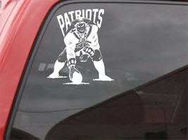 New England Patriots Minuteman Throwback Decal Vinyl Truck Car Window ST... - €4,94 EUR