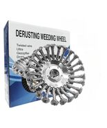 8 Inch Steel Wire Rotary Brush Cutter Trimmer Head Weeds Blade Cutter Co... - $34.51 CAD+