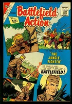 Battlefield Action #39 1961- Charlton Comics- Jungle Fighter- VF- - $62.08