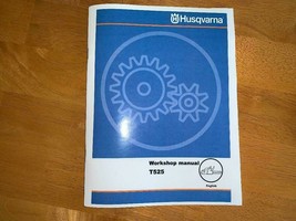 Husqvarna T 525 T525 Chainsaw Service Workshop Repair Manual - $14.99