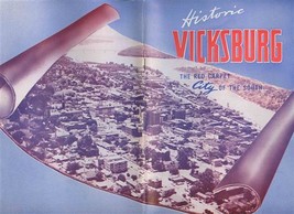 Historic Vicksburg Booklet Booklet 1960&#39;s Industry Education Recreation ... - £30.03 GBP