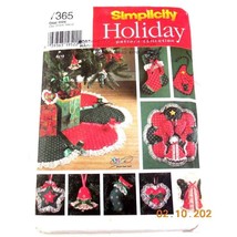 Simplicity Sewing Pattern 7365 Holiday Collection Christmas Decorations ... - $9.99