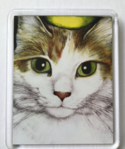 Cat Art Acrylic Large Magnet - Wilson - £6.28 GBP