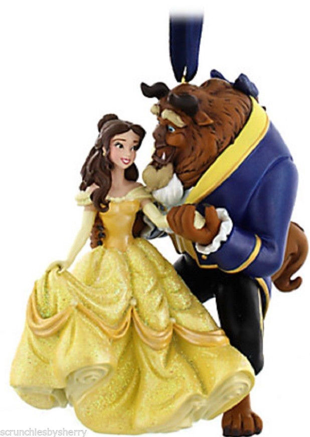 Disney Princess Belle Beauty Beast Ornament Christmas Holiday Theme Parks - $59.95