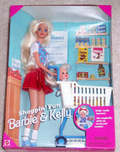 Shopping Fun Barbie Kelly Baby Sister Doll Shopping Cart 1995 MIB Vintage - £78.18 GBP