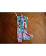 Lucky Star Target Novelty Stocking Cowboy Cowgirl Boot Christmas - $194.41 MXN