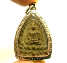 Lp Boon Big Jaosua Billionaire Back Pidta Buddha Thai Top Miracle Amulet Pendant - £450.85 GBP