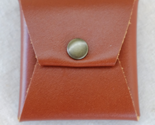 Square Coin Case (Brown Leather) by Gentle Magic  - £20.95 GBP