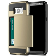 For Samsung S8 Plus Card Holding Case GOLD - £5.31 GBP