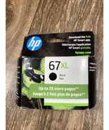 New Genuine HP 67XL Black Ink Cartridge September 2023 - £19.65 GBP