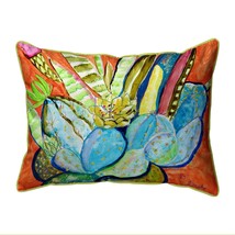 Betsy Drake Cactus I Extra Large Zippered Pillow 20x24 - £48.67 GBP