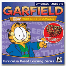Garfield Software/Workbook: It&#39;s All About Writing and Grammar 3rd Grade - $14.62