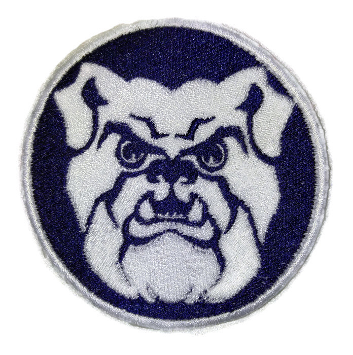 Butler Bulldog Logo Iron On Patch