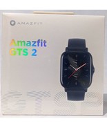NEW SEALED Amazfit GTS 2 GPS Smartwatch 1.65&quot; AMOLED Bluetooth Midnight ... - £105.89 GBP