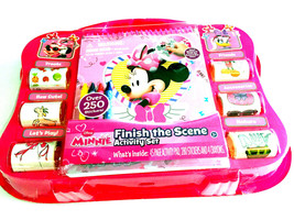 Disney Minnie Mouse Finish the Scene Birthday Christmas Activity Gift Se... - £22.65 GBP