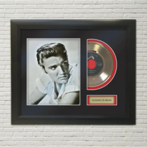 Elvis Presley &quot;Blue Suede Shoes &quot; Framed Reproduction Signature 45 Displ... - $148.45