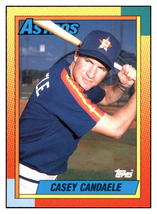 1990 Topps Traded Casey
  Candaele   Houston Astros Baseball Card
  VFBMD - £1.17 GBP