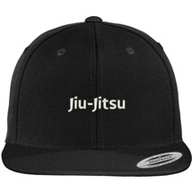 Trendy Apparel Shop Flexfit Original Jiu Jitsu Embroidered Flat Bill Snapback Ca - £20.07 GBP