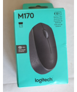 Logitech M170 Wireless Mouse for PC, Mac, Laptop Ambidextrous RF Black/Gray - $217.30 MXN