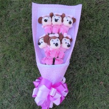 Disney Inspired Minnie Mouse stuffed plush bouquet Disneyland, Fairytale... - £95.92 GBP