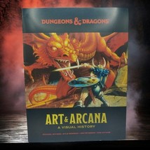 Dungeons &amp; Dragons Art &amp; Arcana A Visual History Promotional Magazine - $16.48