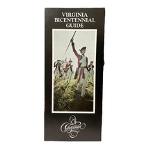 Vintage Virginia State Bicentennial Guide 1776 Brochure Pamphlet - £5.33 GBP