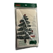 Vintage Party Creations Christmas Sponge Tree Paper Table Cover 54” X 96... - $186.39 MXN