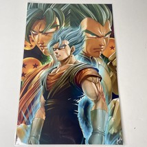 Dragon Ball Z Fusion Of Gods Laminated Poster 11x17 Picture Art - £11.63 GBP