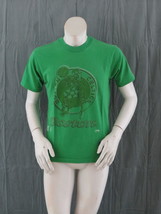 Boston Celtics Shirt (VTG) - Classic Logo in All Green - By Nutmeg - Men... - £35.18 GBP