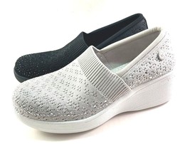 Skechers Martha Stewart 158705 Pier-Lite Mid Wedge Casual Shoe Choose Sz... - $74.99