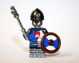Building Toy Knight Blue and White Castle soldier Minifigure US Toys - £5.18 GBP