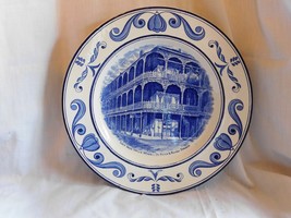 Vintage 10&quot; Old New Orleans Plate by Coleman E Adler &amp; Sons Jewelers - £7.85 GBP