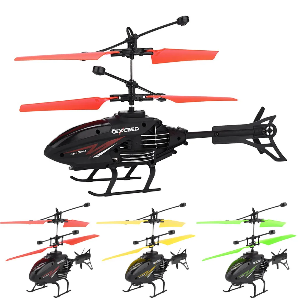 Aircraft Mini Drone Flying Helicopter Infraed Induction Drone Aircraft Remote - £15.04 GBP+