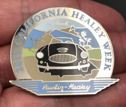 2015 Austin Healey Week La Quinta California CA Metal Emblem Badge - £9.74 GBP