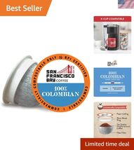 Compostable Coffee Pods - 100% Colombian 120 Ct K Cup Compatible includi... - $122.64