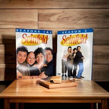 Seinfeld - Seasons 1, 2, 3 (DVD, 2004) 8 Disc Set, Slipcase comedy tv series - £10.26 GBP