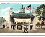 Band Stand Edgerton Park Rochester New York NY UNP WB Postcard Q23 - $2.95
