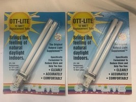 2 NEW Ott-lite OLT-13 13R Replacement 13w Light Bulb Bulbs - More Natura... - $24.75