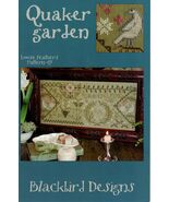 Blackbird Designs QUAKER GARDEN Loose Feathers #19 Cross Stitch Pattern OOP - $88.84
