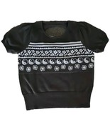 TREASURE &amp; BOND ~ Black Raven Peace ~ Medium (8/10) ~ Short Sleeve Sweat... - $445.14 MXN