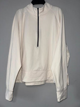 Alpine Design Half-Zip Lightweight Pullover Ivory Size XXL DEFECT - $32.67