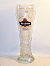 Tucher Weizen German Beer Tall Clear Glass 0,51  - £9.38 GBP