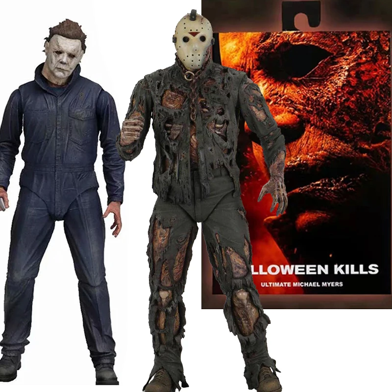S figure ultimate jason voorhees action figure with led toys christmas halloween horror thumb200