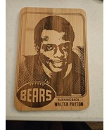 Walter Payton 1976 Rookie Card Laser Engraved Cutting Board - $5.45