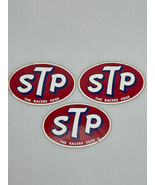 Vintage 1970&#39;s STP Motor Oil The Racers Edge 3 Unused Advertising Sticke... - £7.49 GBP
